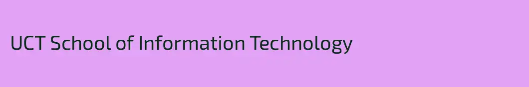 UCT School of Information Technology